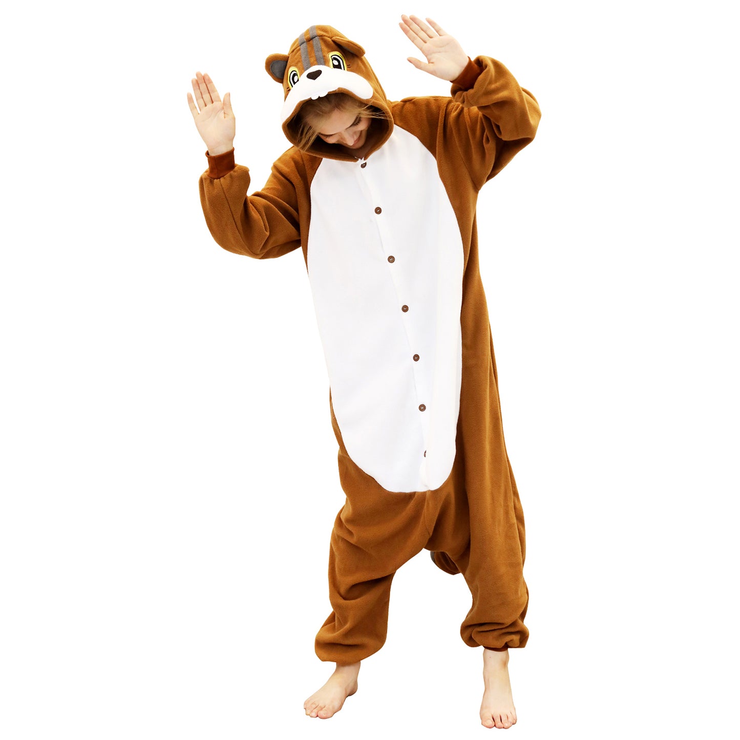 Chipmunk Costume Pajamas - vavalad