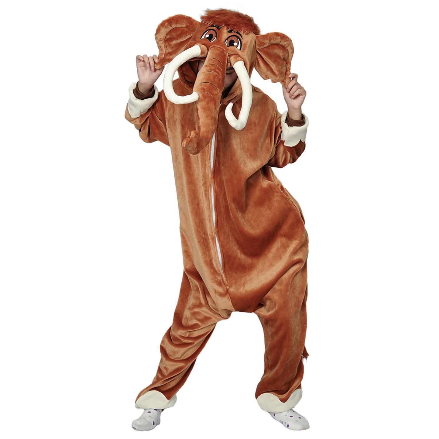 Mammoth Elephant Onesie Pajamas Costume