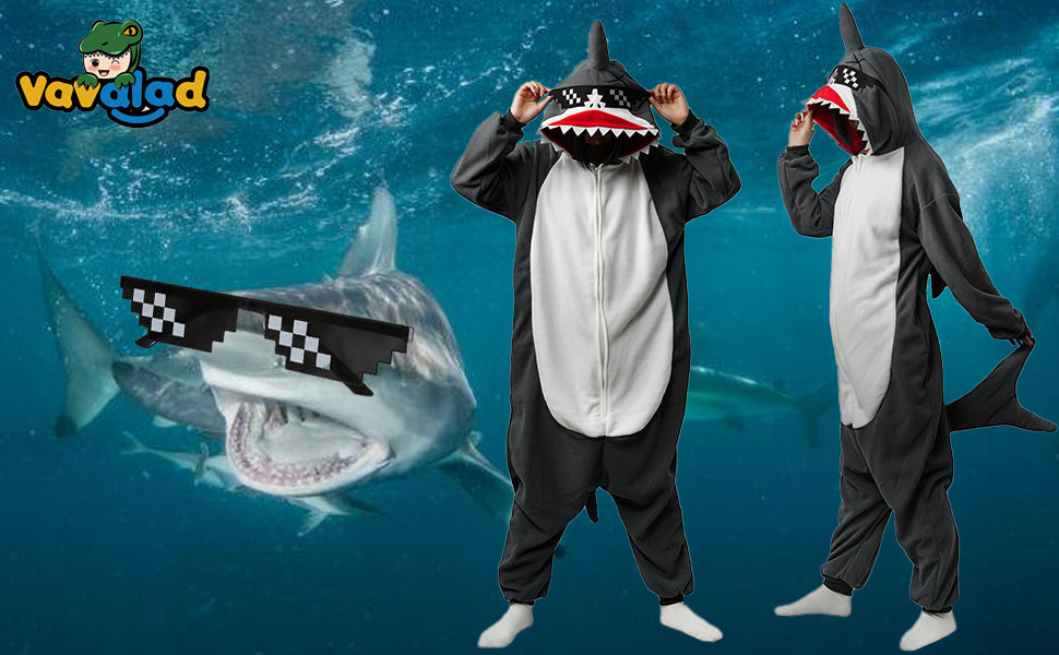 Adult  Cool Shark costume - vavalad