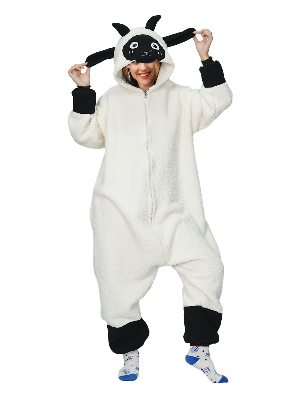 Black nosed sheep Onesie Pajamas