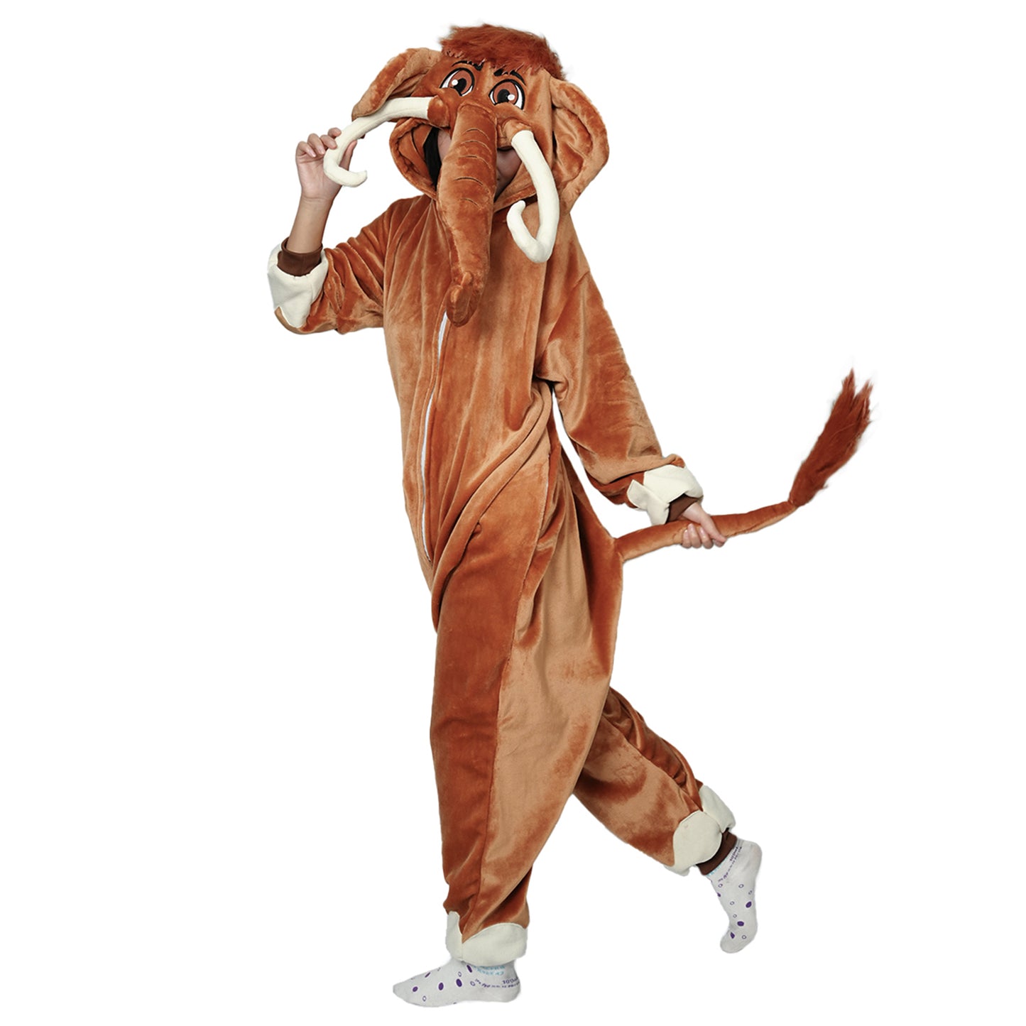 Mammoth Elephant Onesie Pajamas Costume