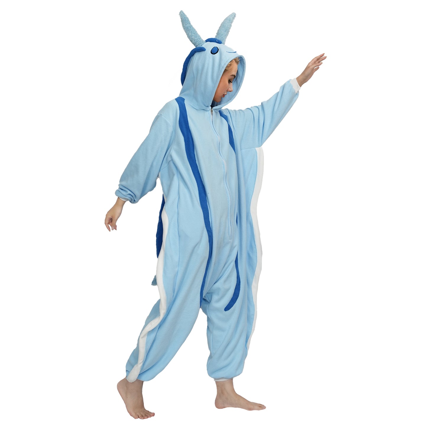 Blue Aplysia Onesie Pajamas