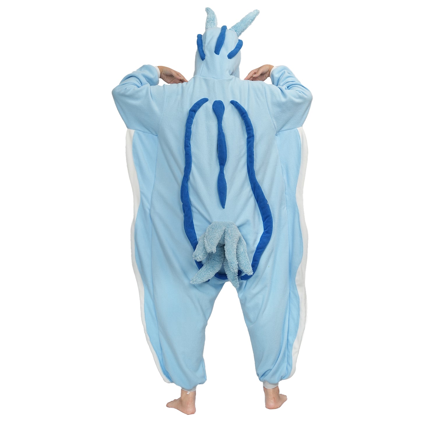 Blue Aplysia Onesie Pajamas