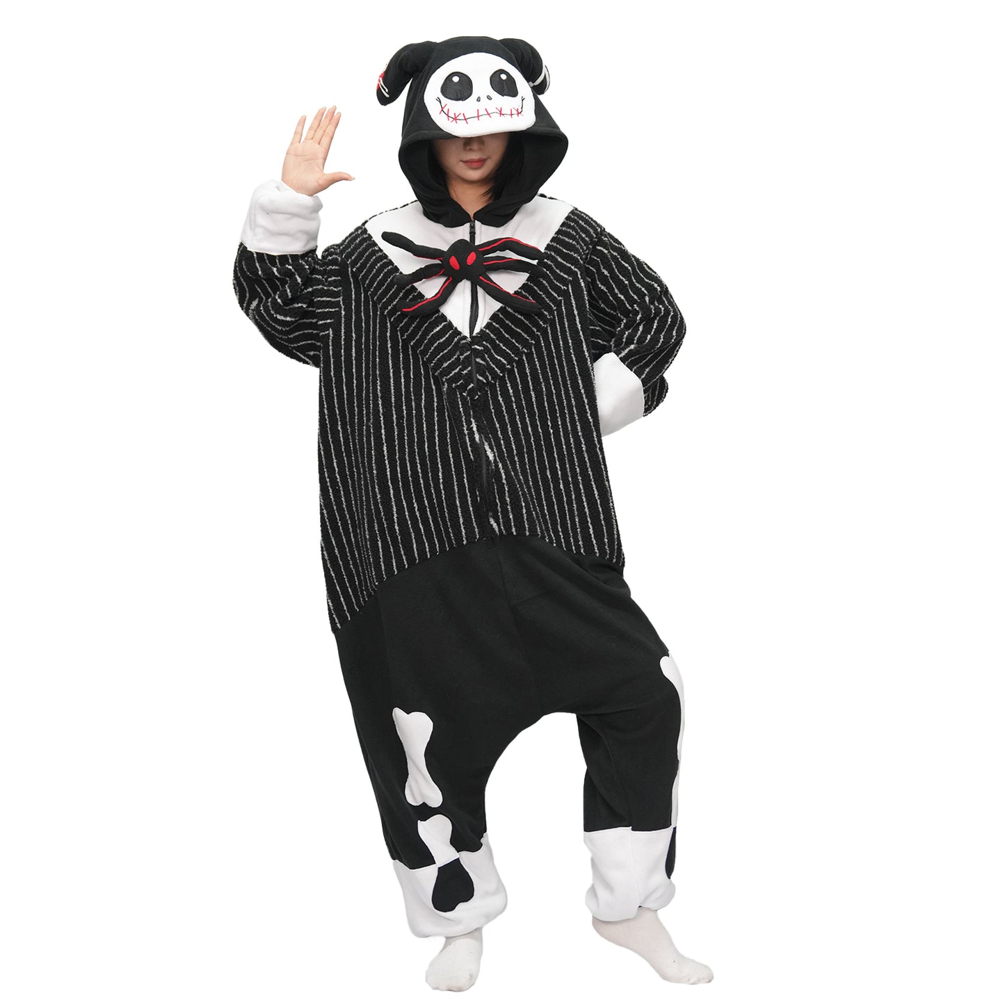 Rabbit Skull Onesie Pajamas