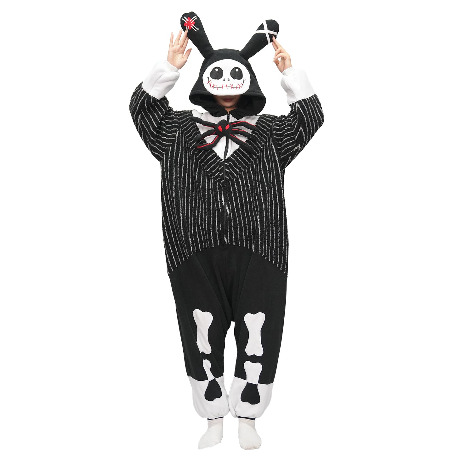 Rabbit Skull Onesie Pajamas